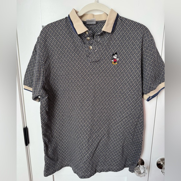 Disney Other - Vintage Disney Men's Mickey Mouse Polo Shirt size medium